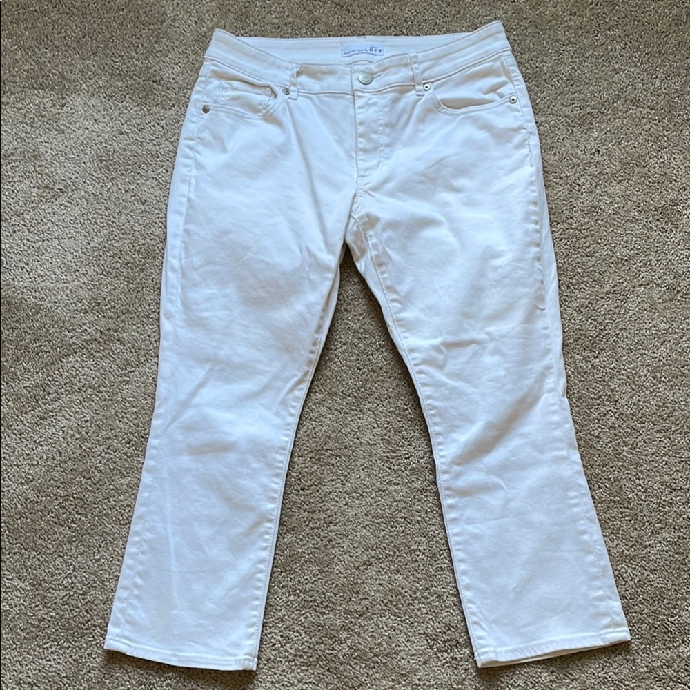 Ann Taylor LOFT Curvy Kick Crop